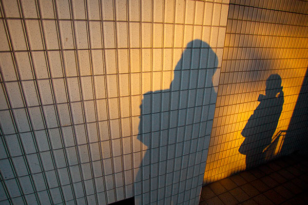 何気ないシルエット