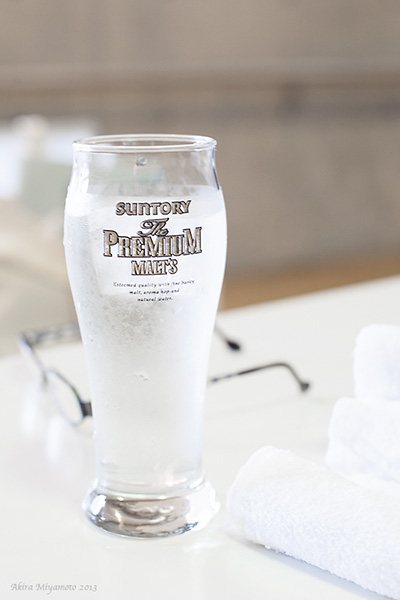 冷たいグラスのイメージ