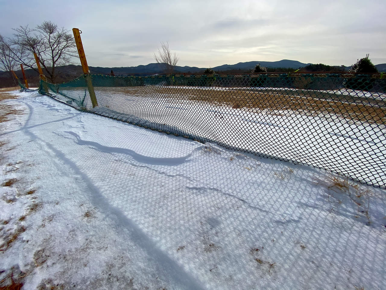 飯舘村で触れる雪と光 photo 宮本章光