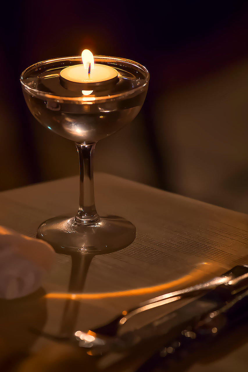グラスキャンドル photo 宮本章光